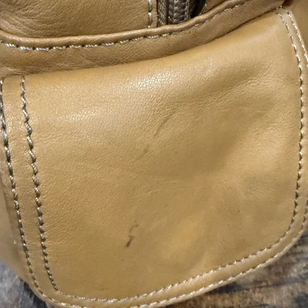Tignanello Tan Leather Handbag
